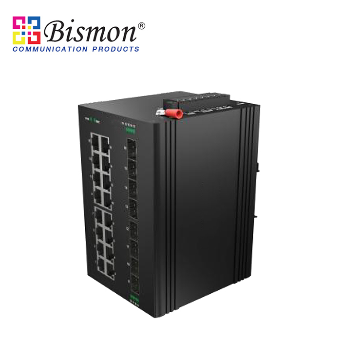 16-port-10-100-1000Base-T-with-8SFP-Fiber-Managed-Industrial-grade-Switch